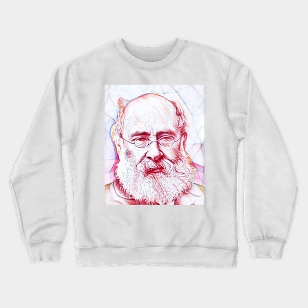 Anthony Trollope Portrait | Anthony Trollope Artwork Line Art Crewneck Sweatshirt by JustLit